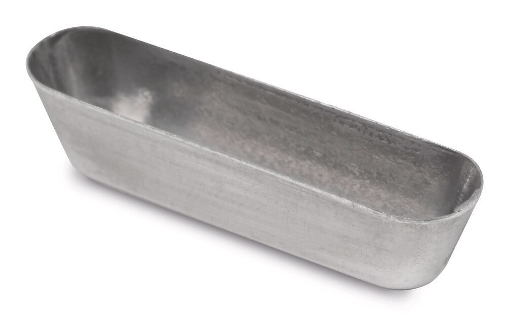 Low-shaped aluminium weighing pan 1 ml