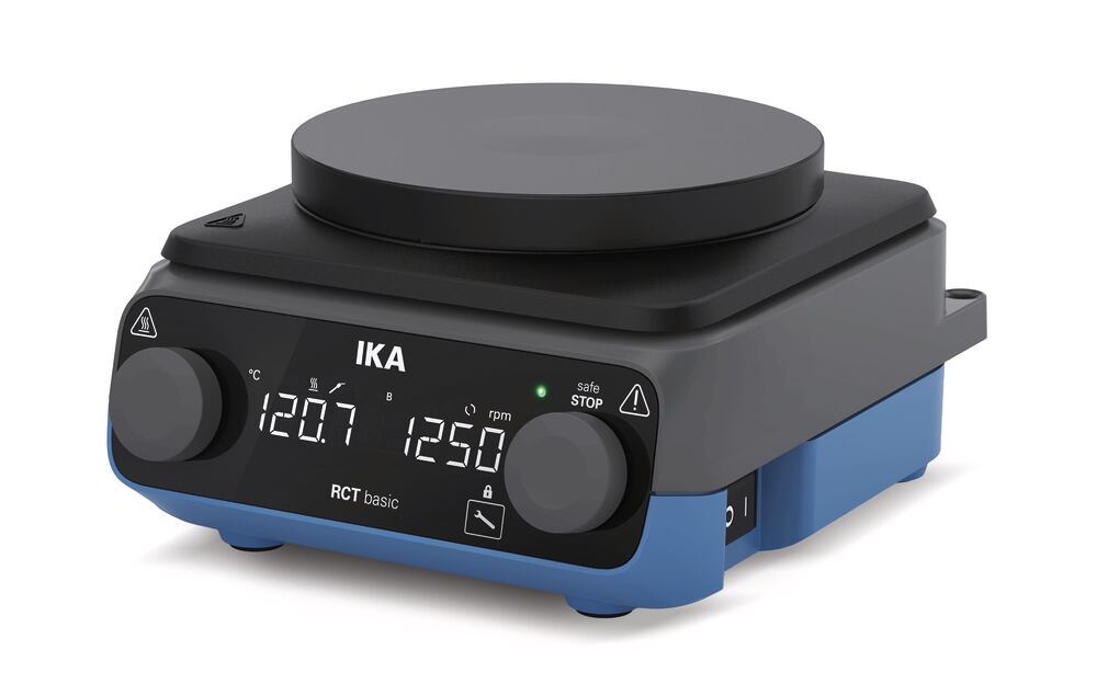 RCT bsc anodized heater/magnetic stirrer