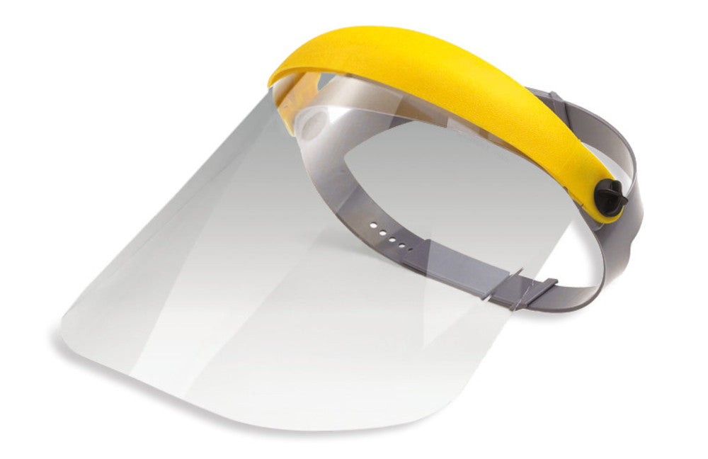 RELPSI flip-up face shield, EN166, PC visor, anti-scratch