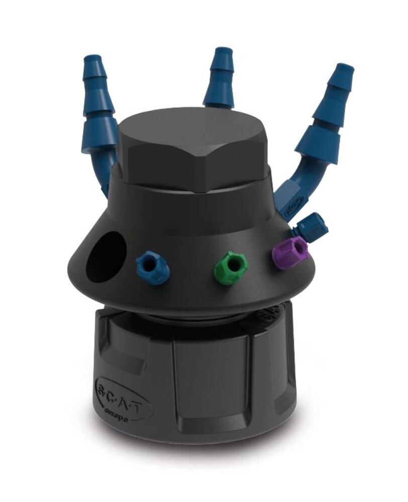 LISA V3.0 safety waste cap, electrically conductive, connection set GL45
