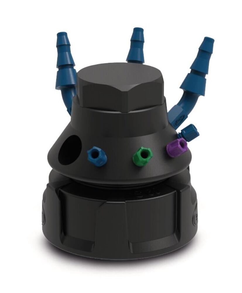 LISA V3.0 safety waste cap, electrically conductive, connection set S60/61