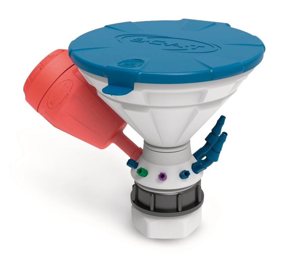 Universal Waste Hub JAN set, S50, with funnel and exhaust air filter