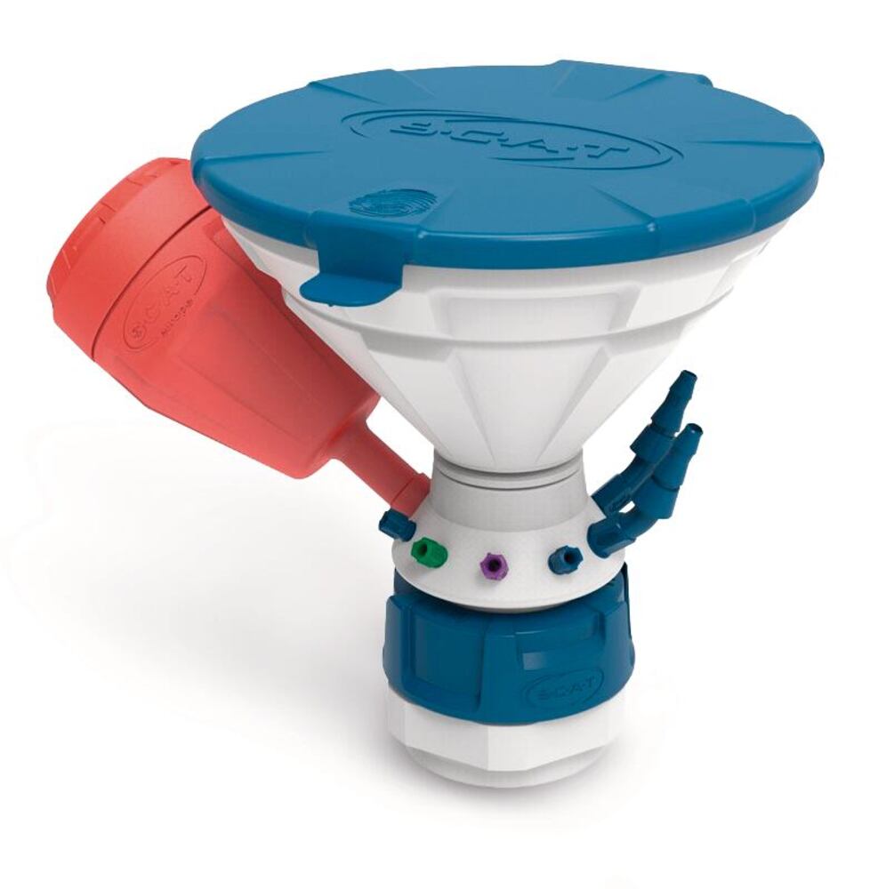 Universal Waste Hub JAN set, S51, with funnel and exhaust air filter