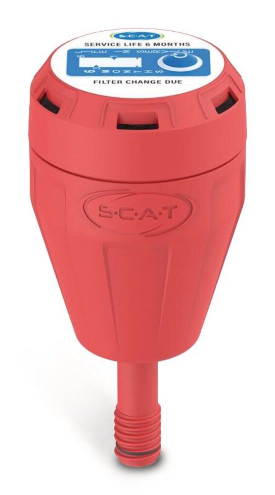 SCAT exhaust air filter V3.0, M for safety waste caps