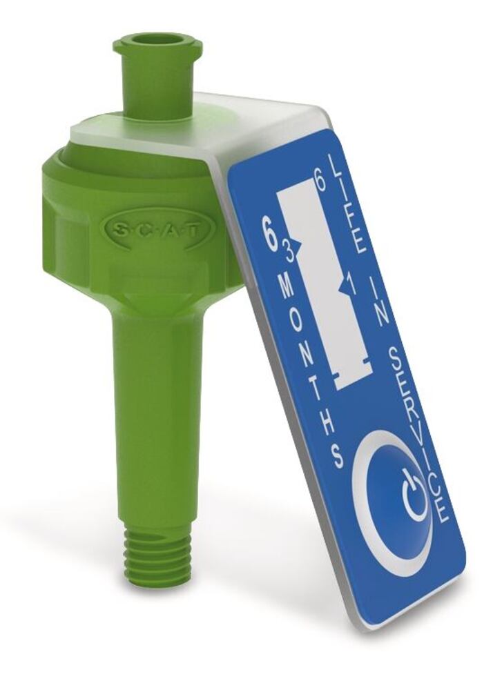 GreenLine SCAT venting valve, PFAS-free