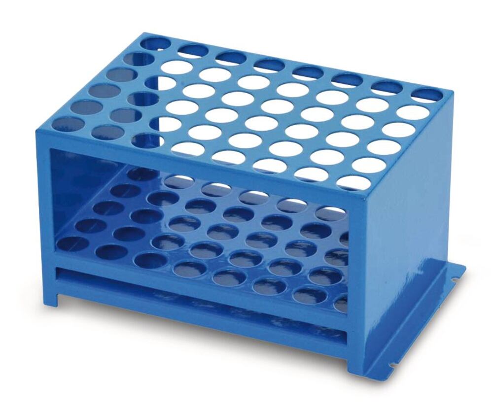 Rack for 48 test tubes, steel