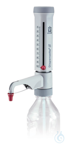 Dispensette® S, Analog, DE-M, 10 - 100 ml, without recirculation valve