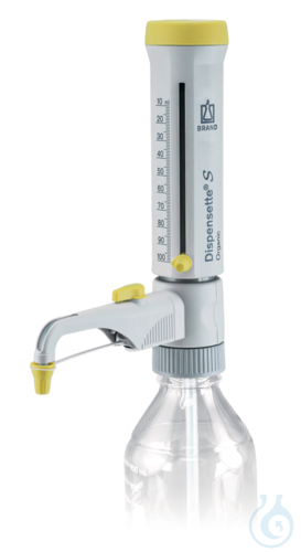 Dispensette® S Organic, Analog, DE-M, 10 - 100 ml, with recirculation valve