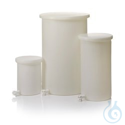 Nalgene™ Heavy-Duty Cylindrical LLDPE Tanks with Spigots - Luminix Health