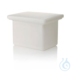 Nalgene™ Rectangular Polypropylene Tank with Cover