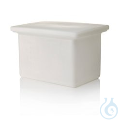 Nalgene™ Rectangular Polypropylene Tank with Cover