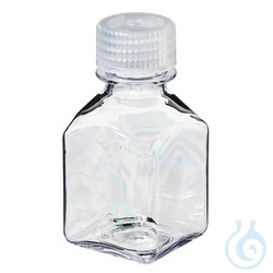 Nalgene™ Square Polycarbonate Bottles with Closure