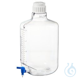 Nalgene™ Round Polycarbonate Clearboy™ Carboy with Spigot