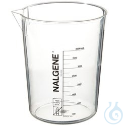 Nalgene™ PMP Griffin Low-Form Plastic Beakers