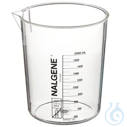 Nalgene™ PMP Griffin Low-Form Plastic Beakers