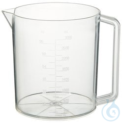 Nalgene™ PMP Graduated Plastic Beakers with Handles