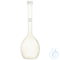 Nalgene™ Class B Polymethypentene (PMP) Volumetric Flasks with Screw