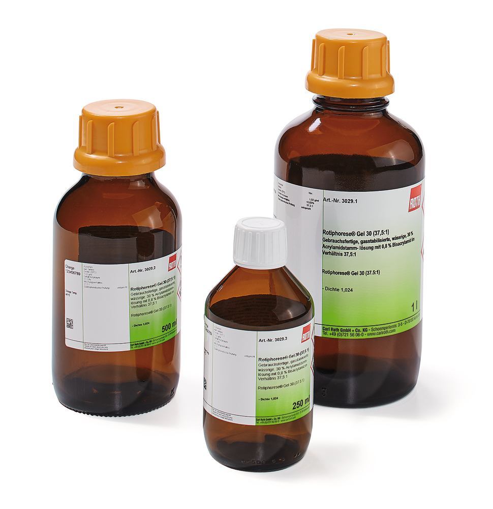 ROTIPHORESE® Gel 30 (37,5,1), 30% acrylamide/bisacryl. stock solut., 250 ml - Luminix Health