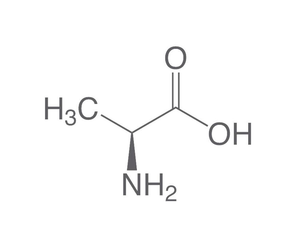 L-Alanine, min. 99 %, for biochemistry, 25 g, plastic - Luminix Health
