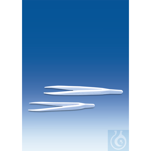 Forceps, PMP, white, length 145 mm