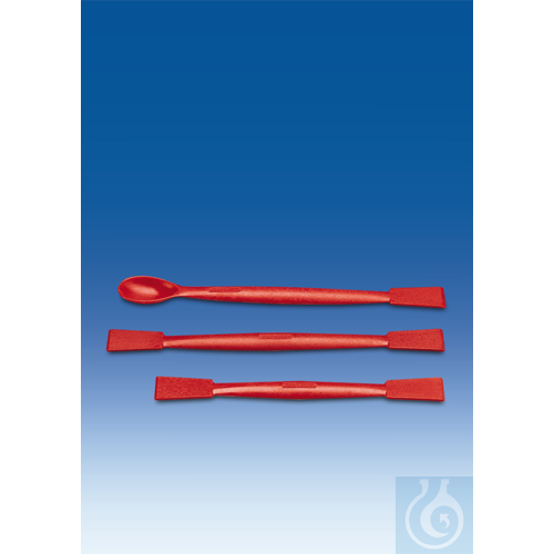 Laboratory spatula, PA, double-spatula, length 180 mm - Luminix Health