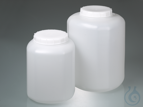 Conteneur à large ouverture, HDPE, 5 l, avec fermeture, Bürkle, art. 14061005