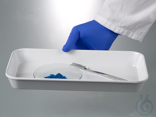 Instrument tray, melamine white, 500 ml