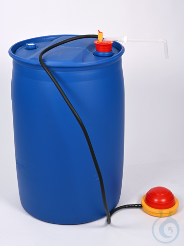 OTAL foot pump PP, tube Ø 15 mm, pump cap. 20l/min
