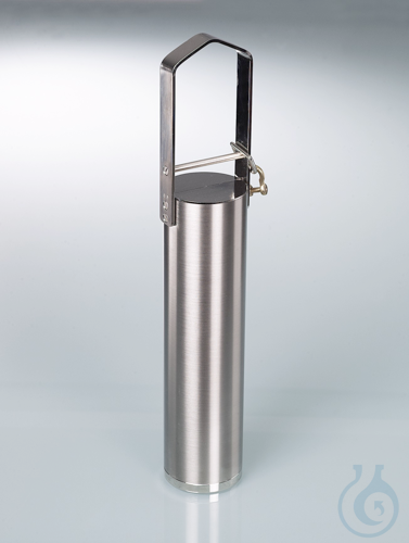 Dipping vessel, V2A, 1000 ml, hxØ 427x82mm, 2 kg - Luminix Health