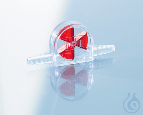 Flow indicator CheMobil, PMP, red