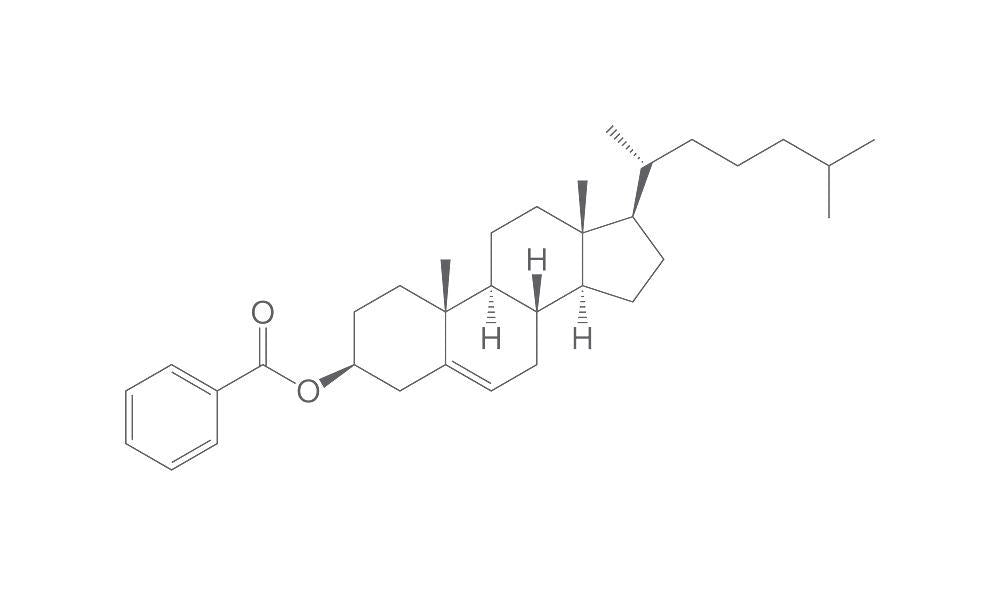 Cholesterol benzoate, min. 97,5 %, cryst., 10 g, plastic - Luminix Health