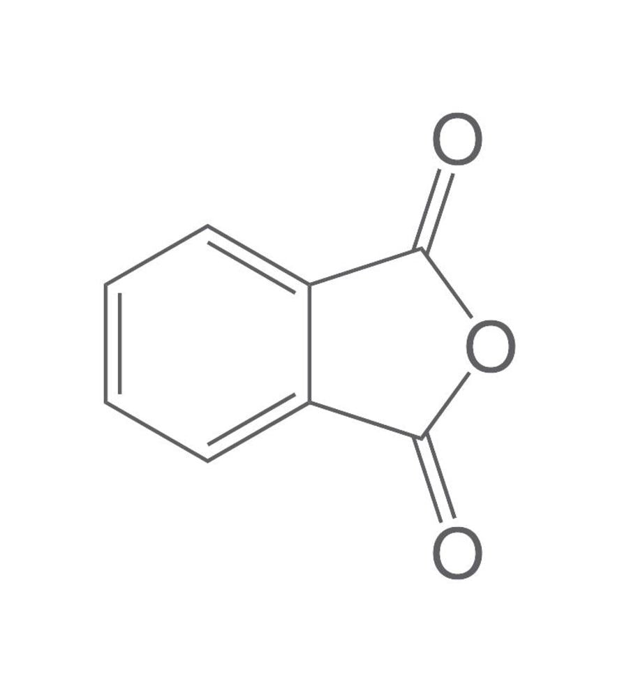 Phthalic anhydride, min. 98 %, for synthesis, 250 g, plastic - Luminix Health