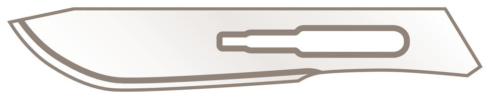 Scalpel blades, type 10, for scalpel CE16.1ff/HCY7.1/3607.1, 10 unit(s) - Luminix Health
