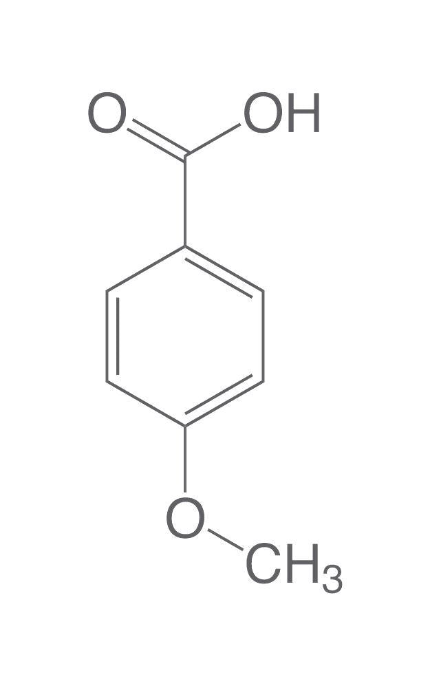 4-Anisic acid, min. 98 %, 100 g, plastic - Luminix Health