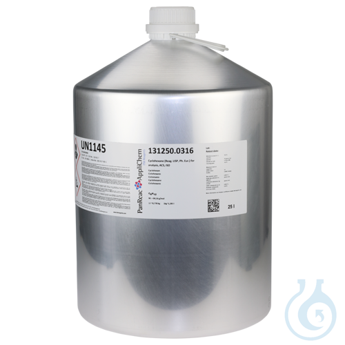 Cyclohexane (Reag. USP, Ph. Eur.) for analysis, ACS, ISO - Luminix Health