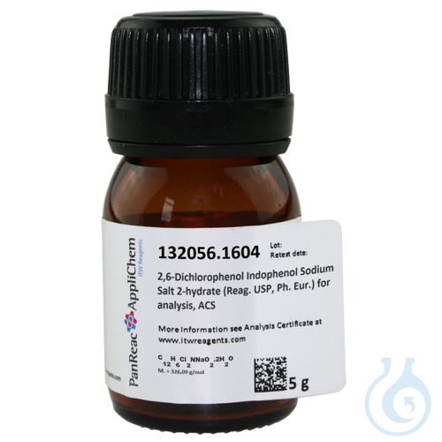 2,6-Dichlorophenol Indophenol Sodium Salt 2-hydrate (Reag. USP, Ph. Eur.) for an - Luminix Health