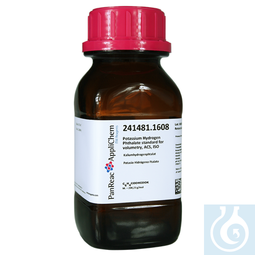 Potassium Hydrogen Phthalate standard for volumetry, ACS, ISO - Luminix Health