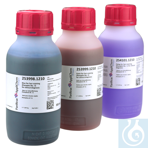 Kit for Fast Staining in Haematology (Fast Panoptic)(CE-IVD) for clinical diagno - Luminix Health