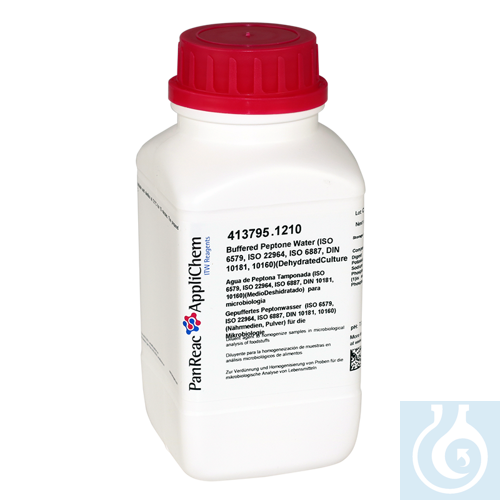 Buffered Peptone Water (ISO 11133, ISO 11290, ISO 19250, ISO 21528, ISO 6579, IS - Luminix Health