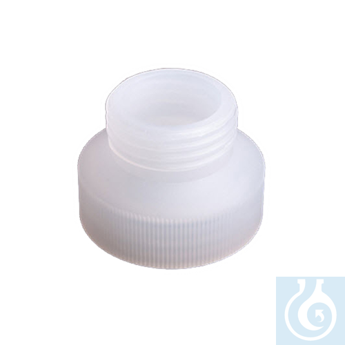 Adapter to GL45 for 5 L PE canisters except for sulfuric, hydrochloric and nitri - Luminix Health