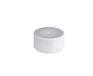 Screw cap, 12 MM, white, with O-ring, for kat