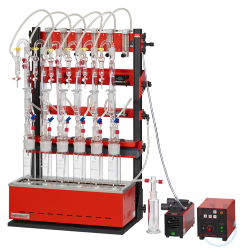 CN6-B behrotest apparatus for total cyanide in soils for 6 places complete - Luminix Health