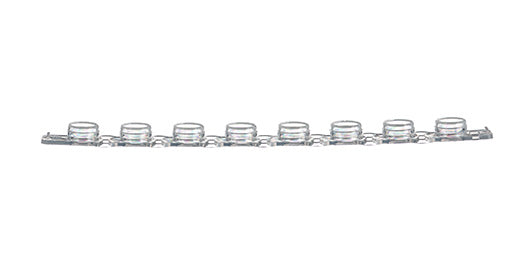 SAPPHIRE lid chain for 8-strips, PP, natural, FL