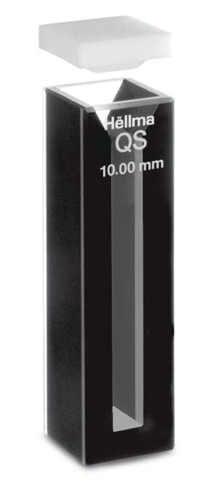 Hellma® semi-micro cell type 104B-QS, D=10 mm, 1400 µl, black