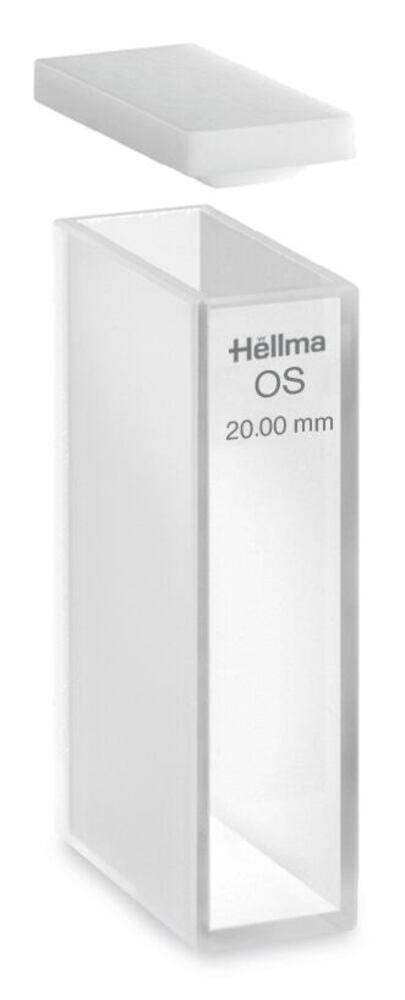 Hellma® macro cell type 100-OS, path length 20 mm, 7000 µl