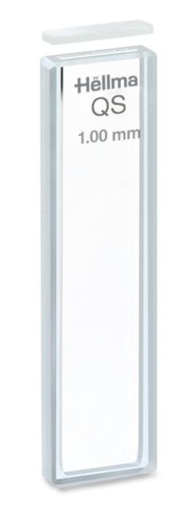 Hellma® macro cell type 100-QS, D=1 mm, 350 µl, with glass cover plate