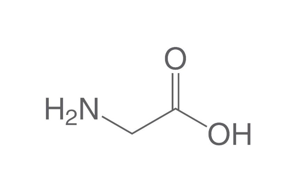 Glycine, min. 99 %, for biochemistry, 250 g, plastic - Luminix Health