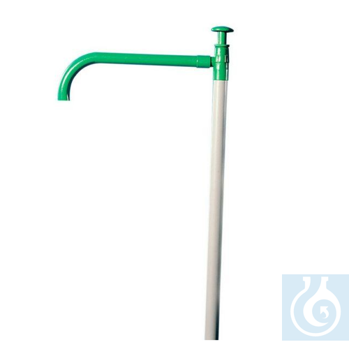 Barrel pump in PVC, piston operation, Ø 32 x L = 1000 mm - Luminix Health
