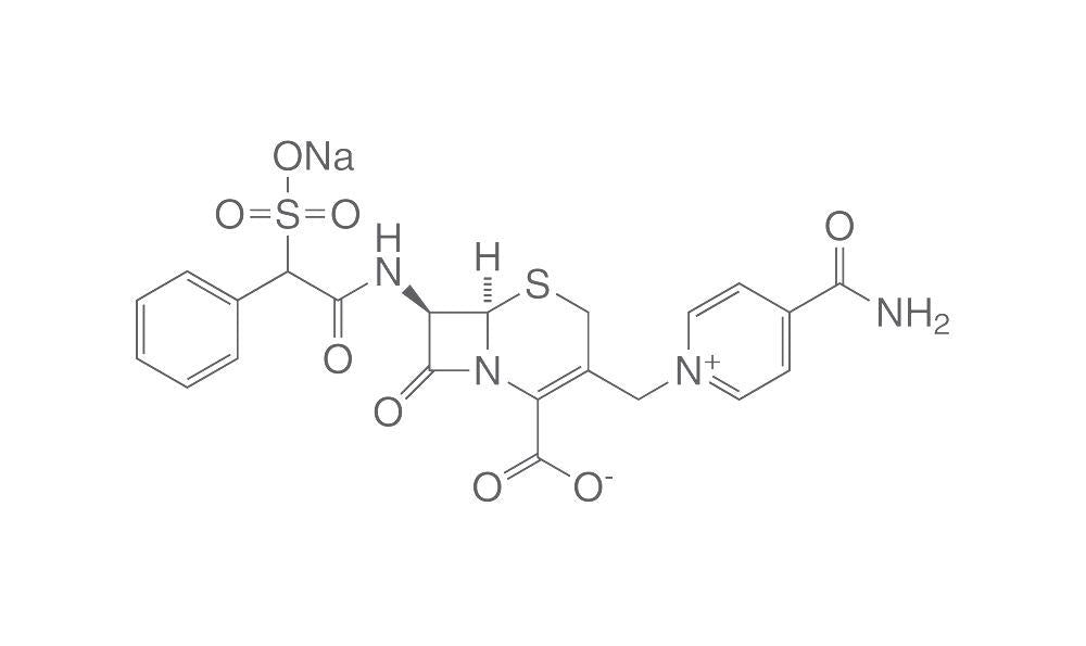 Cefsulodin sodium salt, min. 97 %, for biochemistry, 100 mg, glass - Luminix Health
