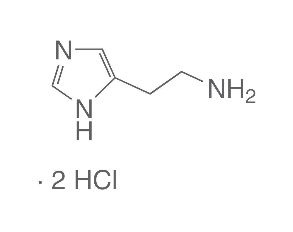 Histamine dihydrochloride, min. 98 %, for biochemistry, 5 g, glass - Luminix Health